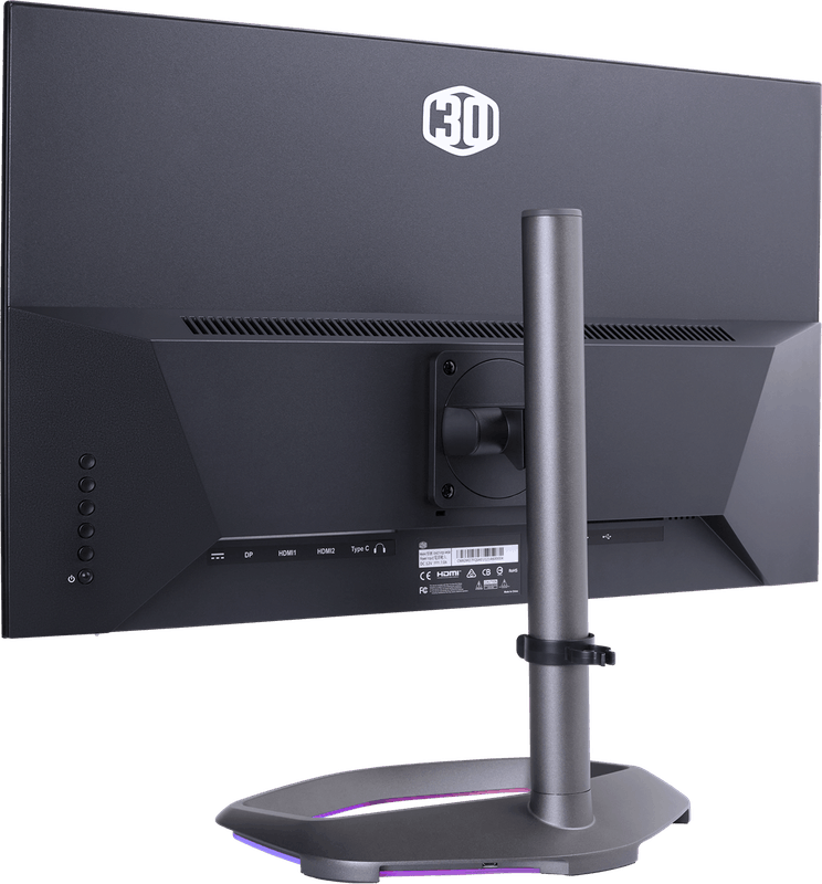 Refurbished Cooler Master GM27-FQS ARGB Zwart Gaming Monitor Refurbished Cooler Master GM27-FQS ARGB Zwart Gaming Monitor
